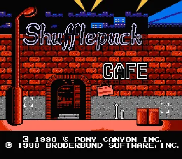 Shufflepuck Cafe (Japan) screen shot title